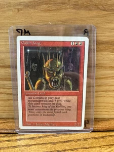 Goblin King Magic the Gathering Revised Edition Rare - Photo 1 sur 1
