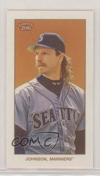 2021 Topps 206 Series 1 Piedmont Back Randy Johnson #25 HOF - Image 1 of 2