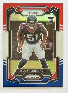 Will Anderson Jr. , 2023 Panini Prizm, Red White & Blue Prizm RC, #342  - Bild 1 von 2