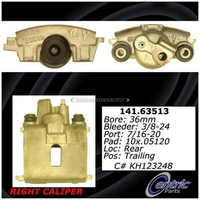 Pinza de freno trasera derecha centrada para Chrysler Imperial Concorde LHS Sebring TCP Foto 1 de 2