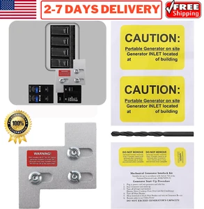 Kit de bloqueo de generador para paneles General Electric GE 150Amp 200Amp 1 1/4 de espacio - Imagen 1 de 16