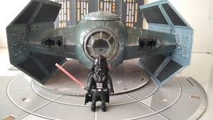 PLAYMOBIL CUSTOM TIE FIGHTER+DARTH VADER REF-001 - Imagen 1 de 15