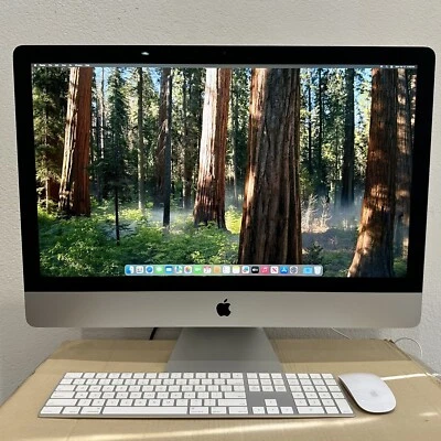 Apple iMac 27" 2020 Retina 5K - 3.6GHz i9-10910 - 32GB RAM - 1TB SSD - 5500XT - Image 1 of 4