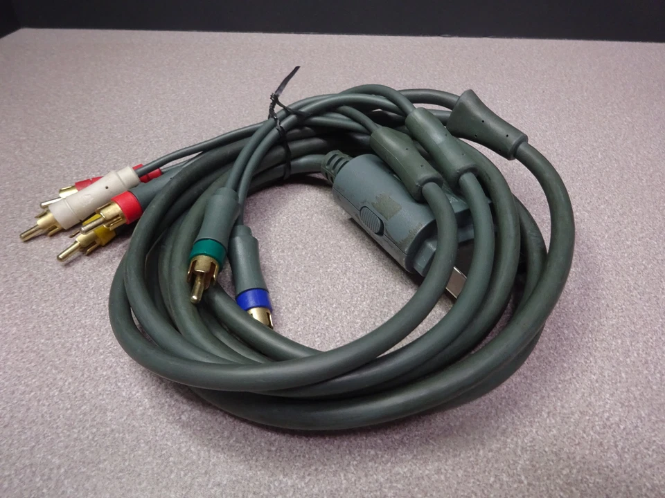OEM Genuine Microsoft Xbox 360 Console Component HD AV Cable HDTV X810972-002 - Image 1 of 1