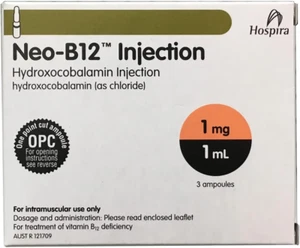 Neo-B12 1000 Injection 1Ml X 3 Free Ship - Picture 1 of 2