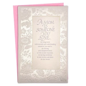 LARGE Vintage MOTHER'S DAY Card FOR MOM, Warm Love by American Greetings 1992 +✉ - Picture 1 of 7