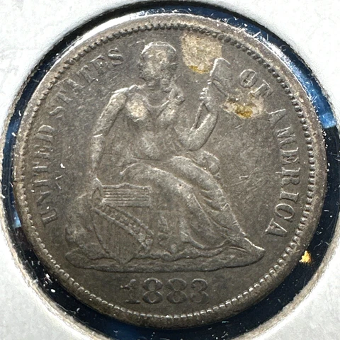 1883 10C Liberty Seated Dime (74082) Cover
