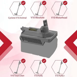 Adaptateur pour Milwaukee 18V Batterie Convertir pour Dyson V10 Series Vacuum Cleaner ! - Photo 1/11