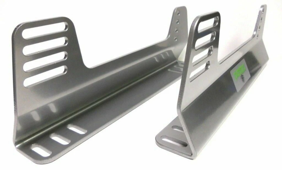 PLANTED Aluminum Sidemounts Offset Bracket for MOMO SPARCO OMP RECARO NRG - Image 1 of 1