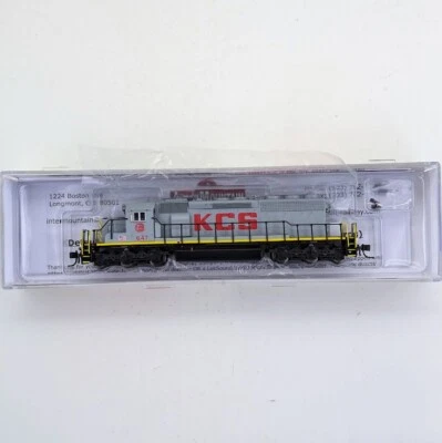 InterMountain 69332S-03 N Scale SD40-2 Locomotive w/Sound - KCS Gray # 647 - Image 1 of 3
