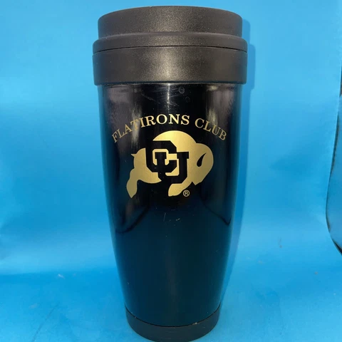 Colorado Buffaloes Vintage Flatirons Club Stainless Steel Coffee Mug Tumbler Cover