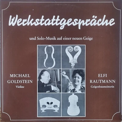 Michael Goldstein Recital: Bach, Roman, Kreutzer & Elfie Rautmann- Violin maker - Image 1 of 3