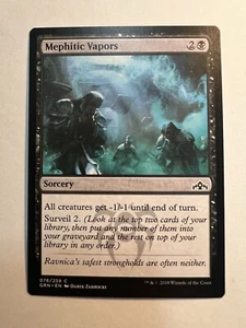 Mephitic Vapors Guilds of Ravnica Regular MTG - Picture 1 of 2