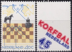 F-EX48285 NEDERLAND HOLLAND MNH 1978 SPORT CHESS AJEDREZ KORFBALL. - Picture 1 of 1
