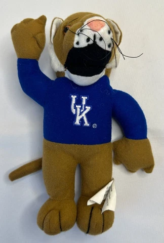 University of Kentucky UK Wildcats 9" Plush Toy Factory Team Spirit Mascot Cover