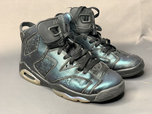 Nike Air Jordan Retro 6 AS BG Chameleon taglia 5 5Y senza scatola 907960 015