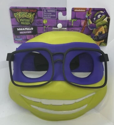 忍者神龟变种人混乱多纳泰洛角色扮演面具 — 第 1/4 张图片