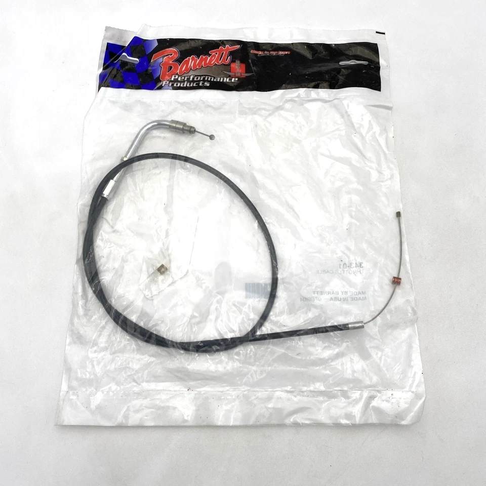 Barnett 343-01 Performance Throttle Cable 00-06 Harley Softail Springer Deuce - Image 1 of 4