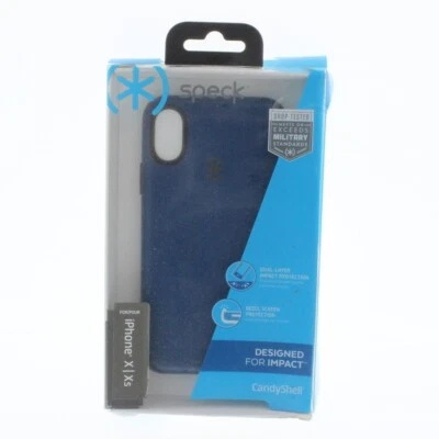 Speck CandyShell Case for iPhone XS and iPhone X Blue - Image 1 of 3