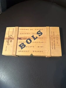 VINTAGE BOLS Liqueur Bottle Box, Original Imported from Holland Vtg EUC Dragee - Picture 1 of 7