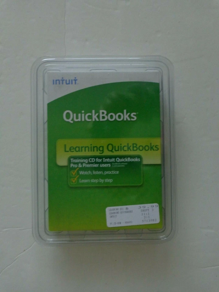 Intuit Learning QuickBooks 2009 - Image 1 of 4