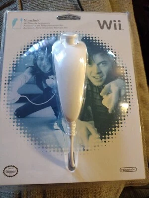 Official OEM Nintendo Wii Nunchuck Controller New Sealed In package. New - Image 1 of 2