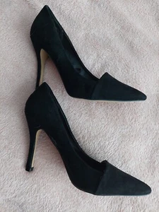 ladies black shoes size 5 from peacocks great condition L@@K - Picture 1 of 7