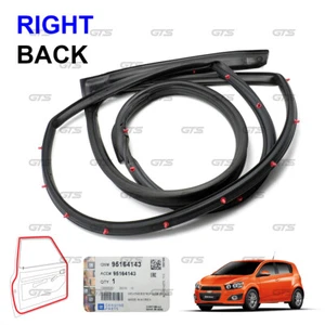Rear Rh Door Rubber Seal Weatherstrip For Chevrolet Sonic Hatchback 2012 2018 - Imagen 1 de 10