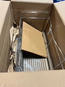 Rev-A-Shelf Classic Closet 24" Closet Basket Chrome #CB-241211-1 - Picture 1 of 4