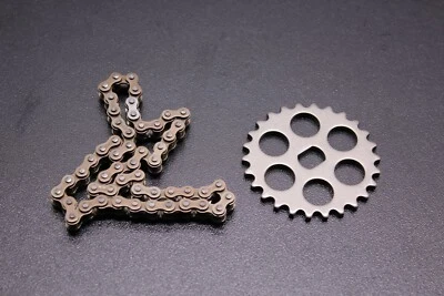 Piñón de bomba de aceite Honda CBR 600 F4i 1999-2006 (26T) y cadena OEM 15134-MV9-670 Foto 1 de 4