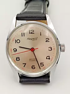 Vintage Regent YEMA Military Mens Watch 1980s - Foto 1 di 15