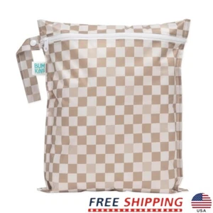 Waterproof Wet Bag Baby Travel Swim Diaper Organizer Zipper Reusable Pouch New - Picture 1 of 7