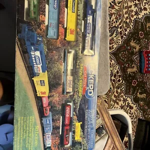 NEW Eckerd Drugs Savings Express Locomotive & 5 Cars Complete Train Set HO Scale - Picture 1 of 6