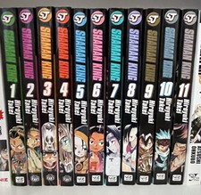 Shaman King Manga Set (ENGLISH) Volumes 1-11. Rare And Out Of Print.