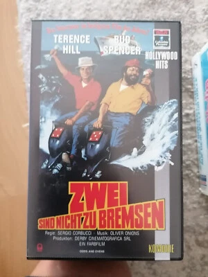 VHS Rarität: ZWEI SIND NICHT ZU BREMSEN (1978) mit Bud Spencer & Terence Hill - Bild 1 von 2