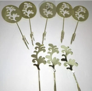 Ikea Lamp Light Shade clip on gold metal Decorations strala 10 pieces - Picture 1 of 6