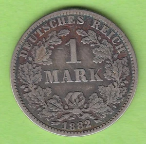 Empire 1 Mark 1882 G, better vintage nswleipzig - Picture 1 of 2
