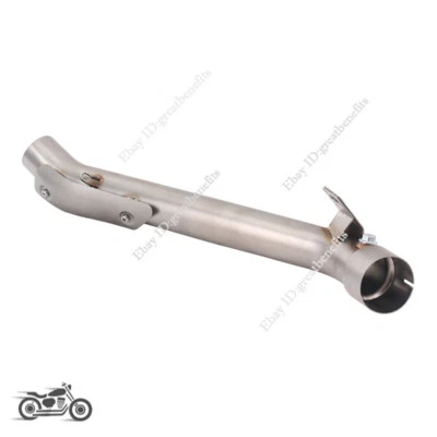 Tubo de escape de enlace medio de motocicleta puntas deslizables de 51 mm para Suzuki GSXR1000 2007 2008 Foto 1 de 4