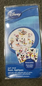 NEW ! Disney Minnie/Micky Removable Self Stick Room Appliques * 36 Stickers - Picture 1 of 6