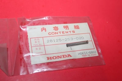 Muelle embrague arranque # 28125-253-020 nuevo de stock genuino Honda CB160 CB175 CB350 CB400F Foto 1 de 4