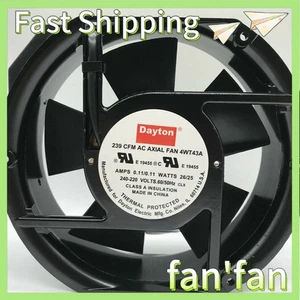 1 szt. wentylator osiowy Dayton 239 CFM 4WT43A 240-220V 26 / 25W 17251 Wentylator Szybka dostawa - Zdjęcie 1 z 3