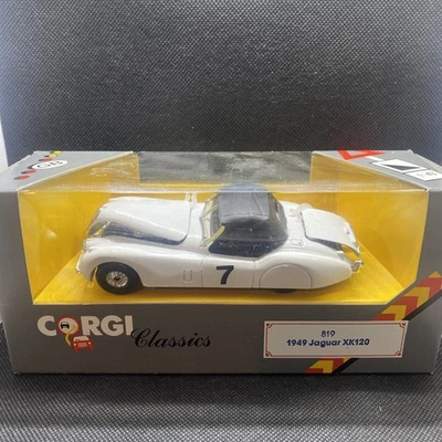 Corgi Classics 819 1949 Jaguar XK120 #7 Boxed Diecast - Image 1 of 4