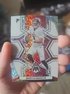 2022 Mosaic Marcus Mariota White Sparkle Falcons #7 - Picture 1 of 2