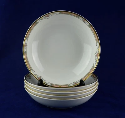 Royal Doulton H5146 Bone China x5 Soup / Cereal Bowls - 6-7/8" Diameter - Image 1 of 3