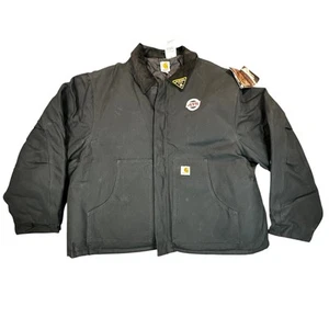Carhartt Sandstone Jacket J002 Arctic Quilt Lined Mens 3XL Duck Traditional Vtg - Picture 1 of 17