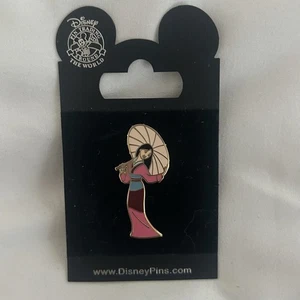 Disney Trading Pins 2002 Mulan Enamel Lapel Pin Umbrella Rare - Picture 1 of 3