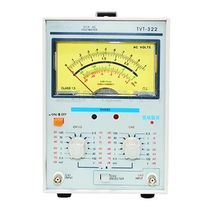 Digital AC Millivolt Meter Dual Single-Pointer Gauge High Precision110-220v - Picture 1 of 15