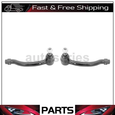2 Front Outer Tie Rod Ends Fits 2007 Acura MDX 2008 Acura MDX 2009 Acura MDX - Image 1 of 3
