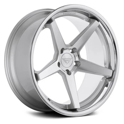 Ferrada FR3 Wheel 19x8.5 (25, 5x112, 66.56) Silver Single Rim - Image 1 of 4