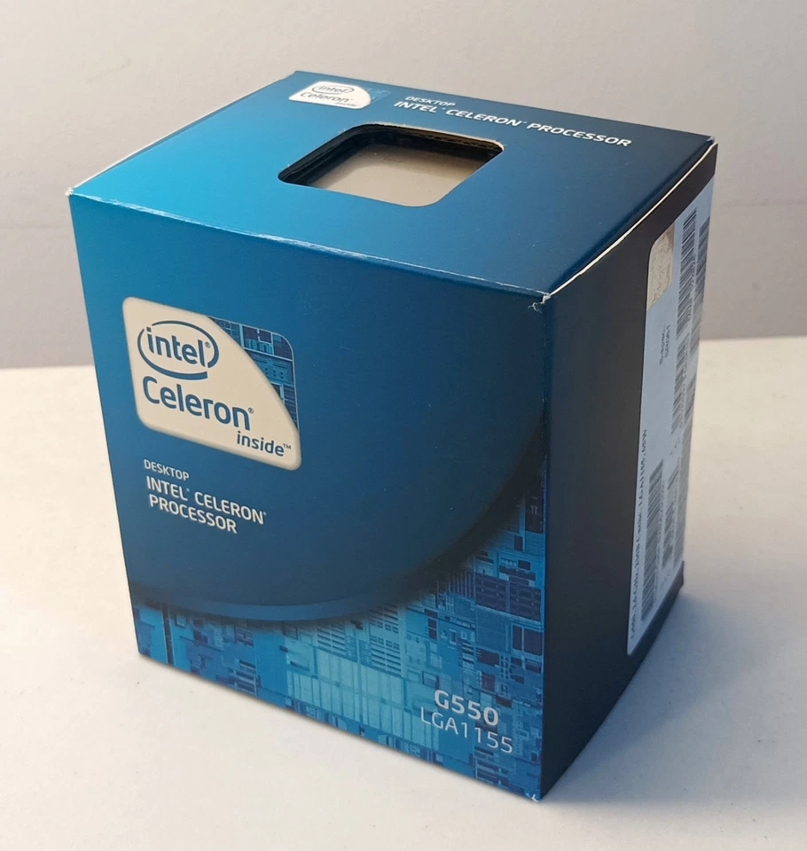 New Intel Celeron G550 Processor 2.6 GHz CPU LGA 1155 BX80623G550 SR061 - Image 1 of 4